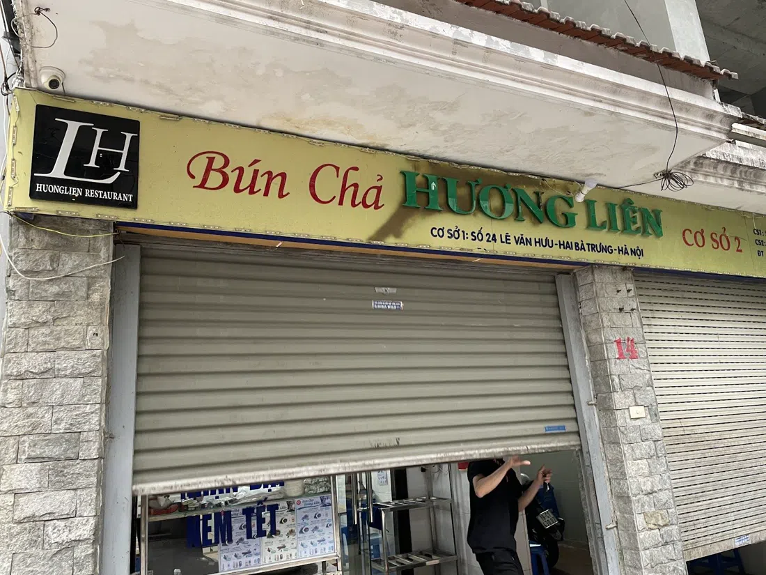 Bún Chả Hương Liên ("Obama Bun Cha"), Hanoi
