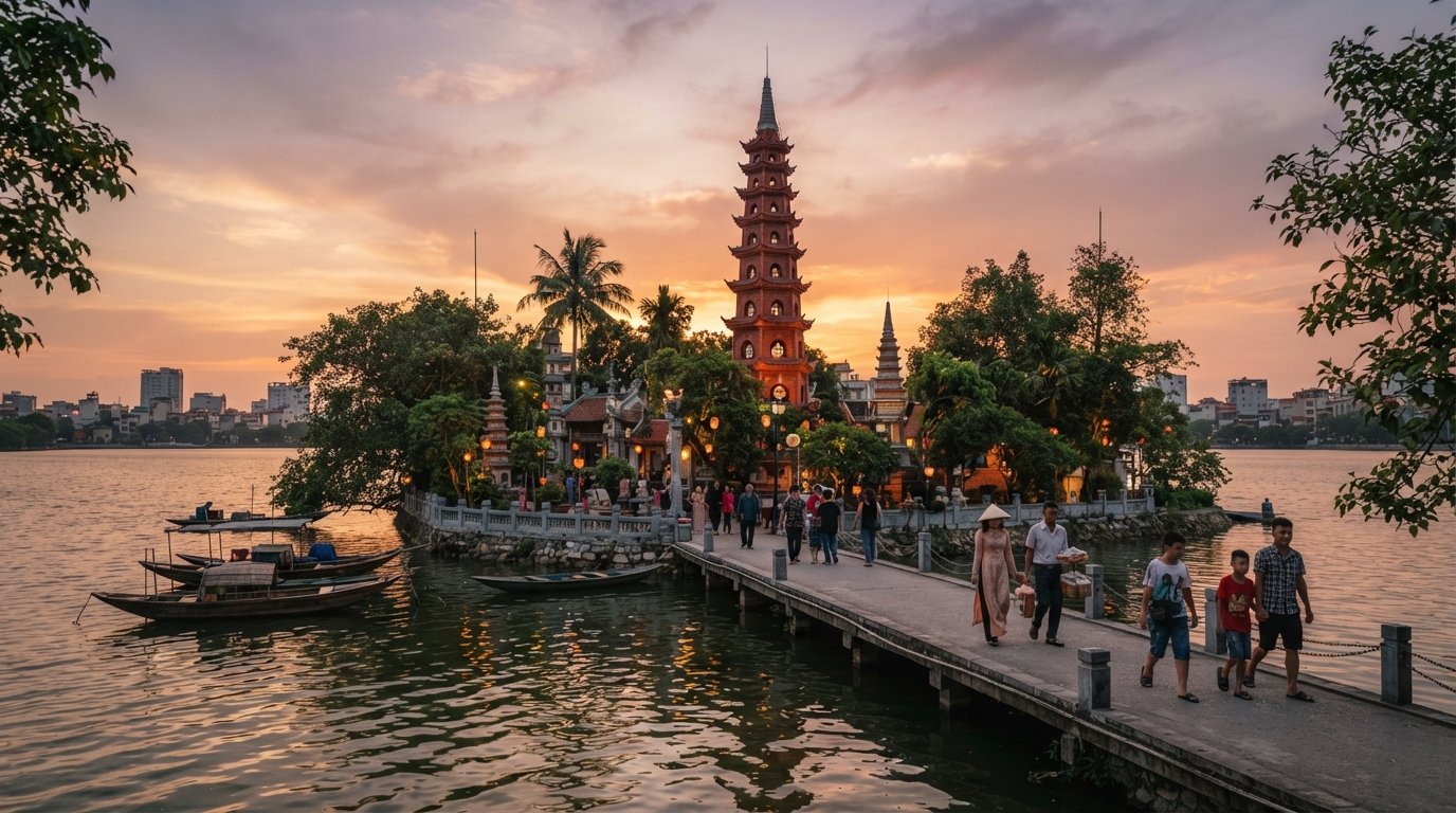 Tay Ho (West Lake), Hanoi: the lake district where Hanoi slows down