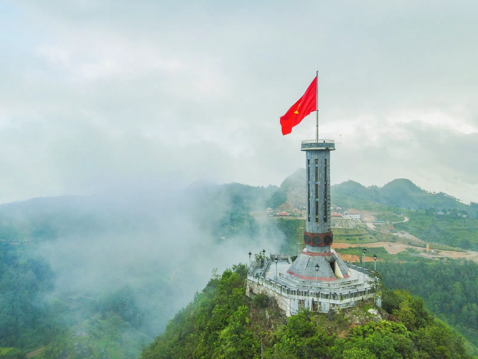 Lũng Cú Flag Tower (Cột cờ Lũng Cú), Hanoi